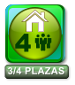 4 3/4 PLAZAS