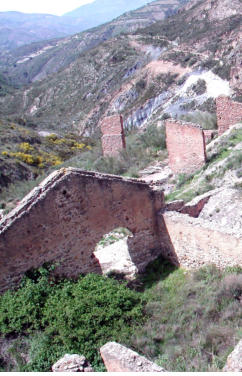 Minas de T�mar  en La Alpujarra de Granada