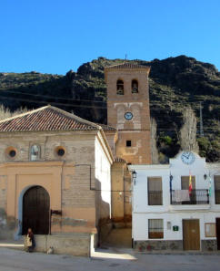 Iglesia de C�staras en La Alpujarra de Granada