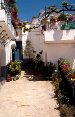 Rinc�n urbano de Albond�n  Foto de la Mancomunidad de Municipios de la Alpujarra de Granada