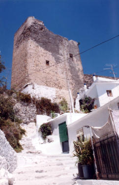 Castillo �rabe Nazar� de la R�bita en La Alpujarra de Granada