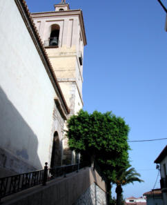 Iglesia de Albu�ol en la Alpujarra de Granada