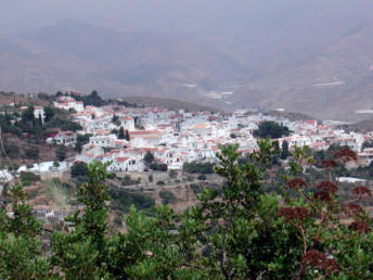Panor�mica de Gualchos en La Alpujarra de Granada