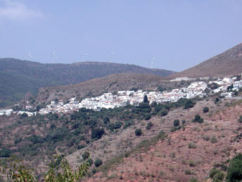 Panor�mica de L�jar en La Alpujarra de Granada