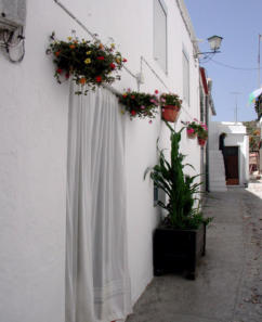 Calle de Rubite en La Alpujarra de Granada