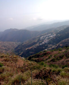 Paisaje de Sorvil�n en La Alpujarra de Granada