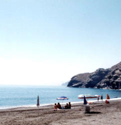 Playa de la R�bita en La Alpujarra de Granada
