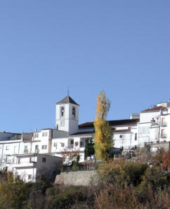 Iglesia de  Los B�rchules en La Alpujarra de Granada
