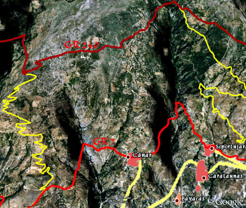 Senderos de C��ar en La Alpujarra de Granada