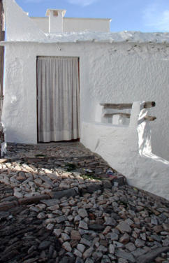 Calle de C��ar en La Alpujarra de Granada