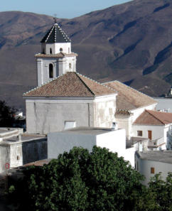 Iglesia de C��ar en La Alpujarra de Granada