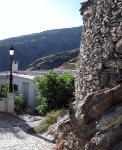 Calle de C��ar en La Alpujarra de Granada