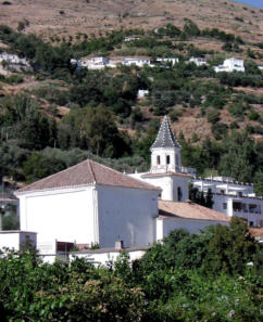 Iglesia de Carataunas en La Alpujarra de Granada
