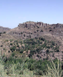 El Fuerte de Juviles en La Alpujarra de Granada